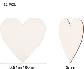 mdf heart cutouts