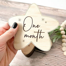 Baby Milestone Cards, Baby Photoshoot Props, Baby Monthly Photos