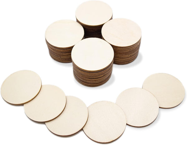 unfinished wood wooden circle 2 inch mdf circle cutout