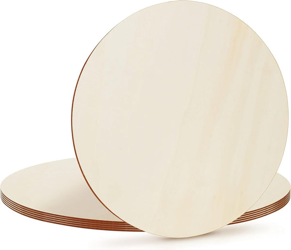 circle mdf board 16 inch wooden craft unfinished wood