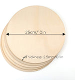 circle MDF board 10 inch