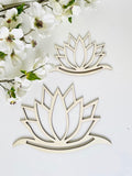 wooden lotus flower mdf lotus cutout lotus flower for decoration lotus cutout hanging home decoration items