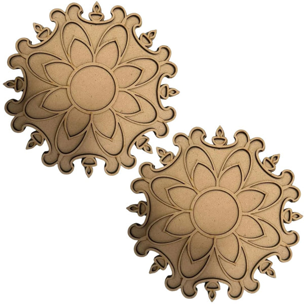 wooden diwali rangoli cutouts for decoration mdf diwali decor diwali decoration item