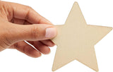 unfinished wood wooden cutouts mdf star