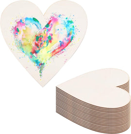 heart shape mdf boards for art and craft