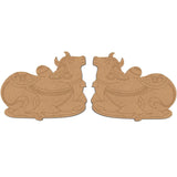 pichwai cow cutouts mdf pichwai cow unfinished wood