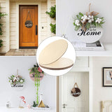 American Elm 6PCS. Unfinished Wooden Circles for Craft 12Inch Round Wood Blanks, DIY Painting, Door Hanging Decor Wooden Circle Shapes, Wood Cutouts, Art Board.