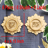 shubh labh diwali door decor craft kits with jharokha design