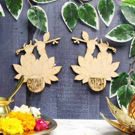 mdf shubh labh diwali door decorations