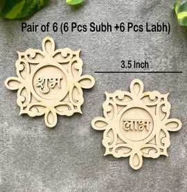 mdf shubh labh cutout designs for diwali decoration