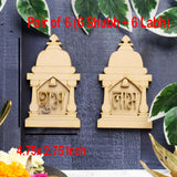 handmade shubh labh diwali wooden home decor craft kits