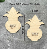 mdf shubh labh diwali door decorations