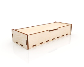 AmericanElm Small Wooden Rectangular Box for Ring, Jewellery, pandrive, keys