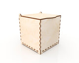 AmericanElm Storage Wooden  Blank Rectangular Box for Painting, Wooden Sheet Craft, Decoupage, Resin Art Work & Decoration