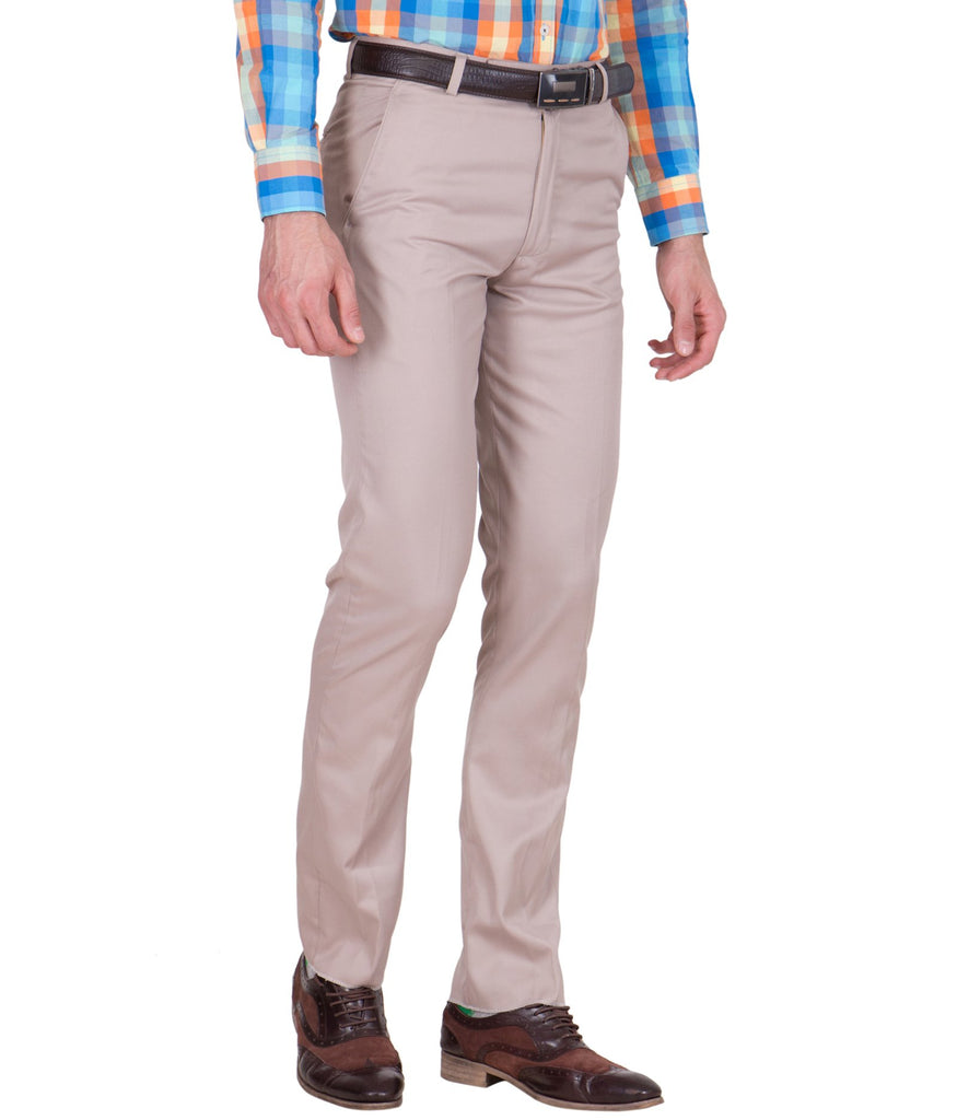 Buy Regular Trouser Pants Brown Sky Blue and Denim Combo of 3 Cotton for  Best Price, Reviews, Free Shipping