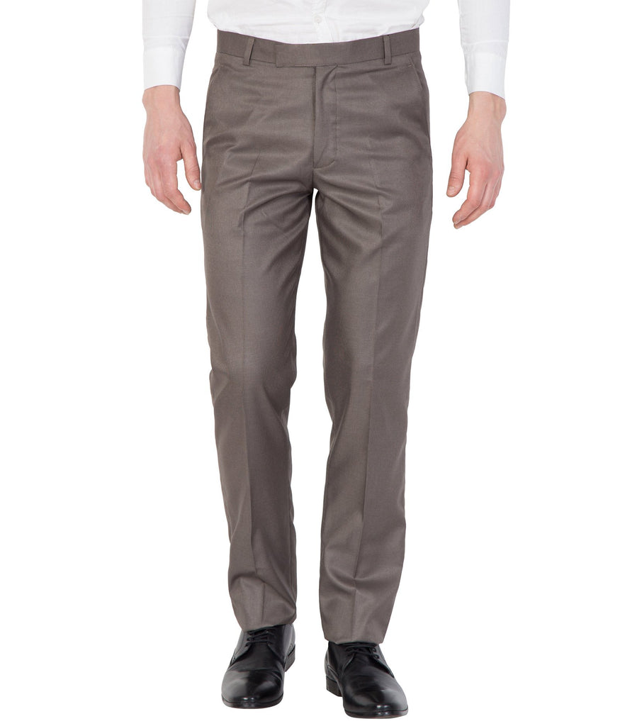 Buy Haul Chic Men Cream Solid Synthetic Singel Formal Trousers Online at  Best Prices in India  JioMart