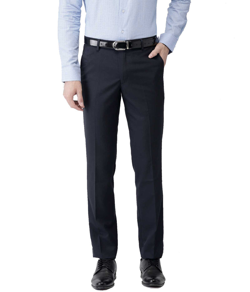 Cotton Chinos Mens Blue Slim Fit Trouser Size 2836