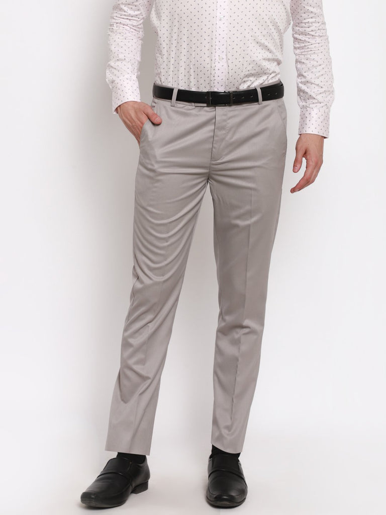 6 Color Solid Men Formal Trouser Regular Fit