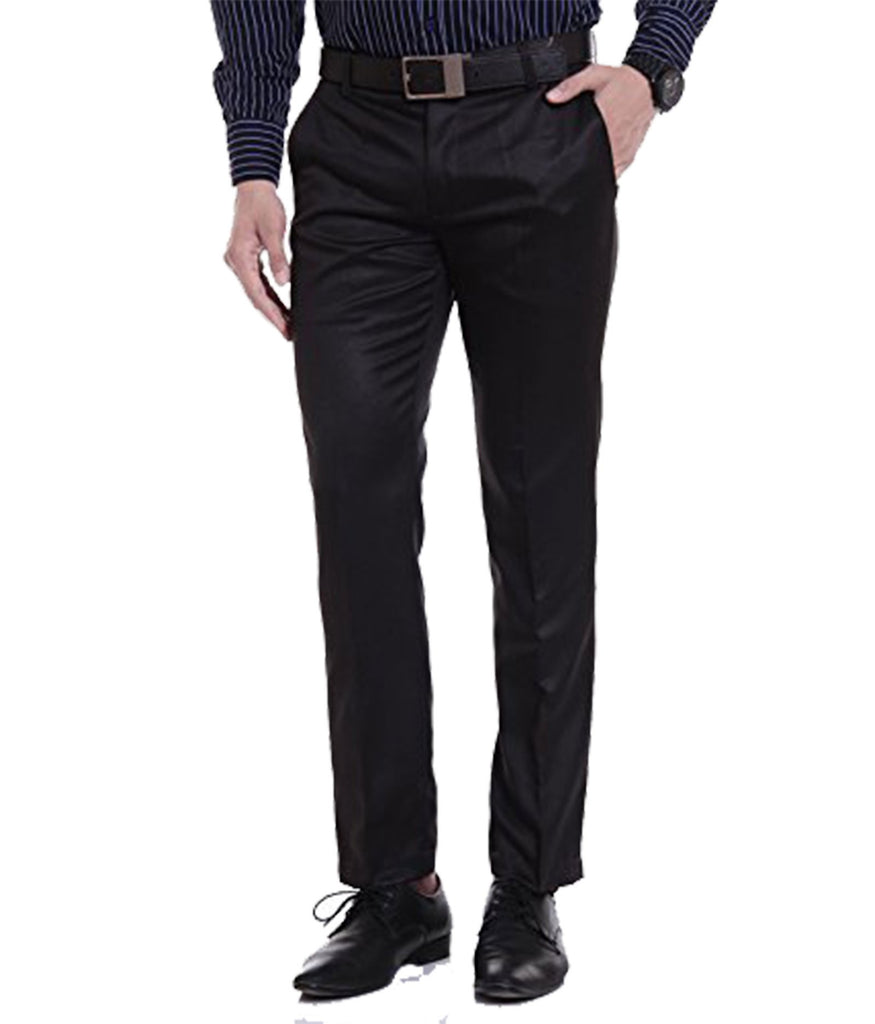 MANCREW Black Cream Formal Pant For Men  Formal Pants combo