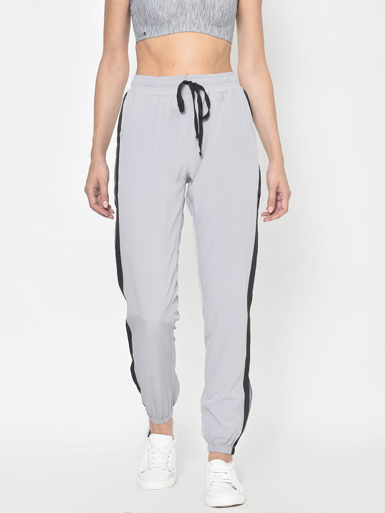 Tuna London Lingerie Tuna London Dark Grey Polyester Lycra Track Pants For  Women Online  Nykaa Fashion